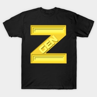 Young and yellow Generation Z T-Shirt